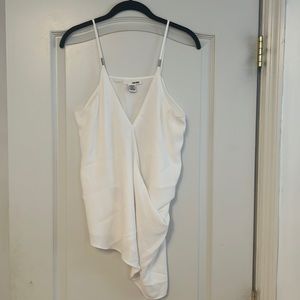 Sans souci size medium shirt asymmetrical double lined